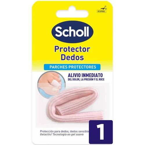 Parche protector dedos - scholl (tubo recort)