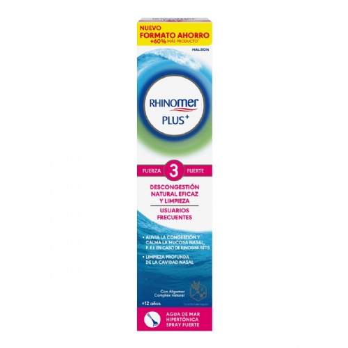 Rhinomer Plus usuarios frecuentes fuerza 3 fuerte 200 ml