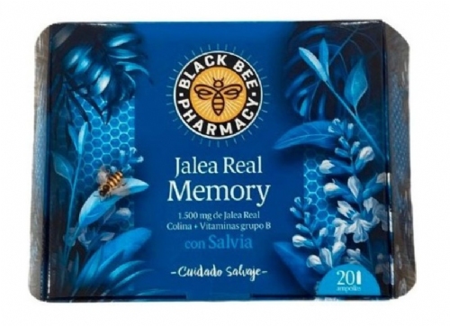 Black bee pharmacy jalea memory (20 viales 10 ml)
