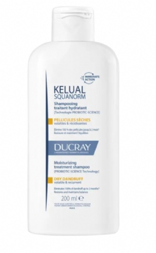 Ducray Kelual Squanorm Champú de tratamiento hidratante - Caspa seca 400 ml