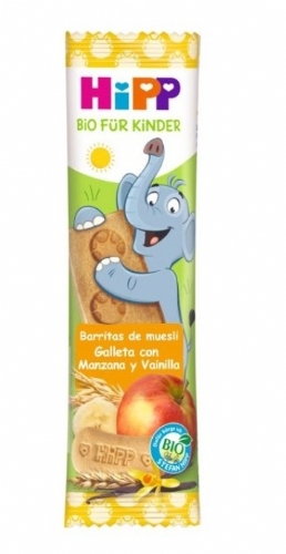 HiPP Barrita muesli Galleta con manzana y vainilla BIO 1 ud