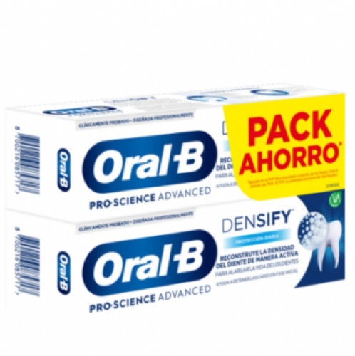 Oral-B Densify Pasta dental Protección diaria Pack 2 envases x 75 ml