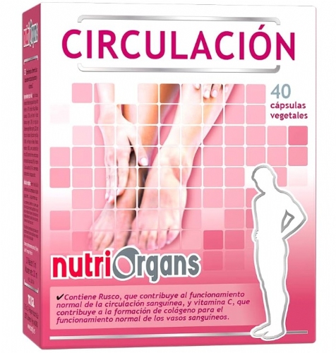 Nutriorgans circulacion 40comp