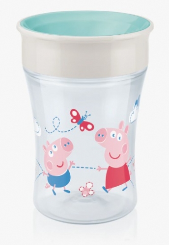 NUK Magic cup antiderrame bebé Peppa pig +8m 230ml