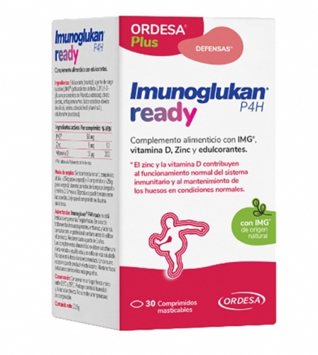 Imunoglukan P4H Ready 30 comprimidos masticables