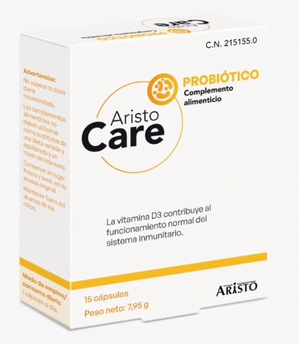 Aristo Care Probiótico 15 cápsulas