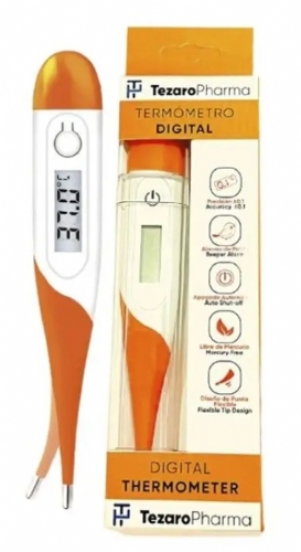 Termómetro digital flexible Tezaro Pharma