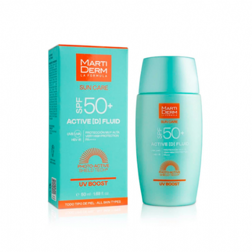 Martiderm spf 50+ active (d) fluid  1 envase 50 ml