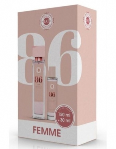 Iap pharma eau de parfum pour femme  1 envase 150 ml + 1 envase 30 ml nº 86
