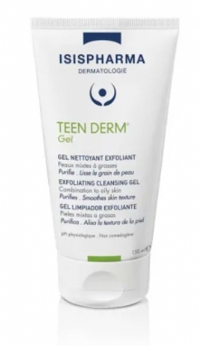 Teen Derm Gel Limpiador Exfoliante 150ml