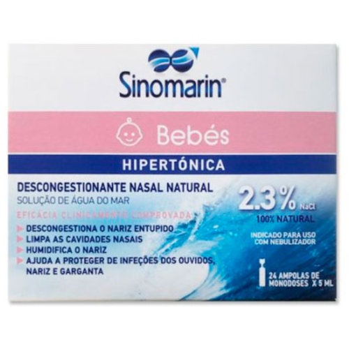 Sinomarin Bebés Limpieza Nasal 18 viales monodosis
