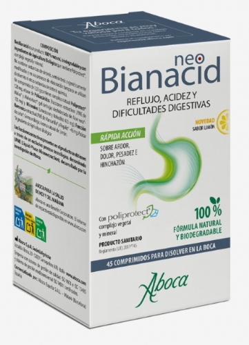 NeoBianacid 45 comprimidos sabor limón