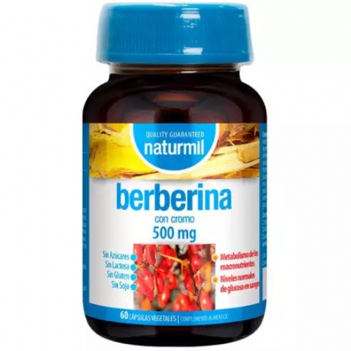 Berberina con cromo 500mg 60 comp