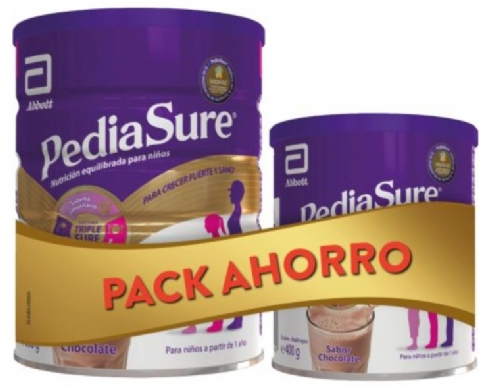 Pack Ahorro PediaSure Chocolate 850g + 400g GRATIS 