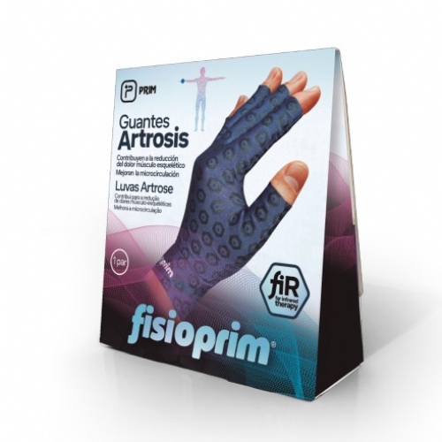 Guante fisioprim fir atrosis 1 par talla s