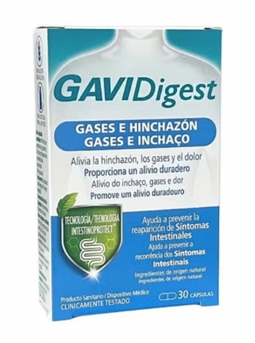 GAVIDigest Gases e hinchazón 30 cápsulas