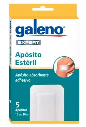 Galeno Apósito estéril Adhesivo 15 x 10 cm  5 unidades