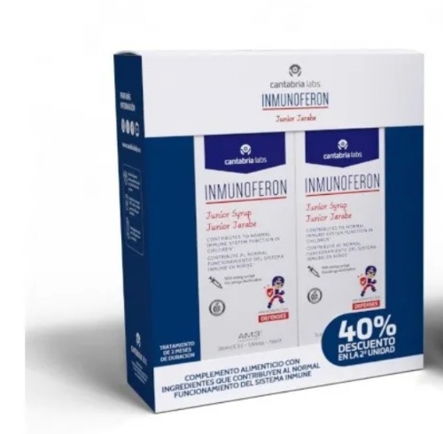 Inmunoferon Junior Pack DUPLO Jarabe 150ml x 2ud