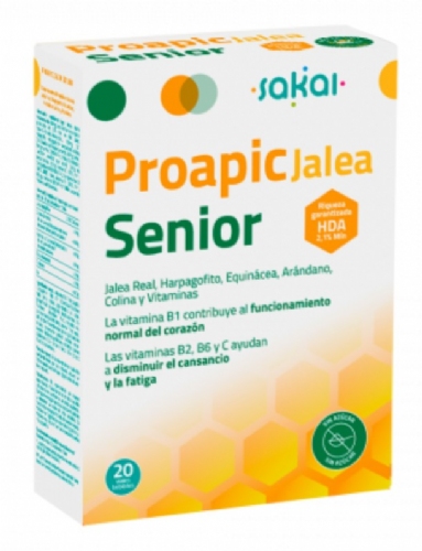 Proapic Jalea Senior 20 viales