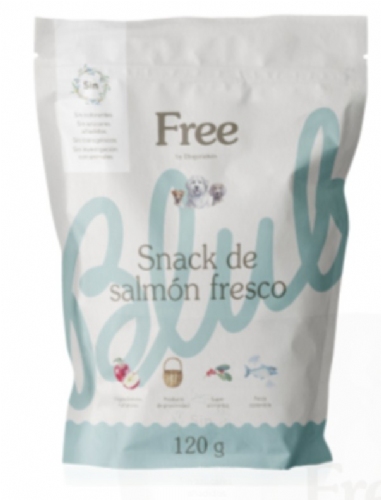 DingoNatura Free Snack de salmón fresco para perro 120g