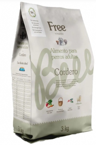 DingoNatura Free Pienso para perro adulto cordero 3kg