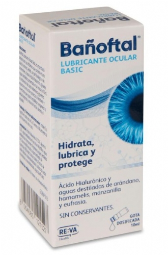 Bañoftal Lubricante ocular basic 10 ml