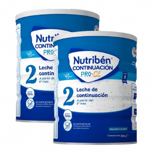 Nutribén Continuación Pro 2 Pack AHORRO 2 envases x 800g 