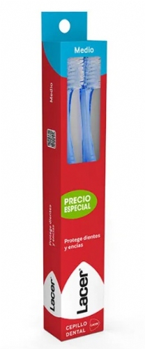 Lacer Pack DUPLO Cepillo dental adulto Medio (2 ud)