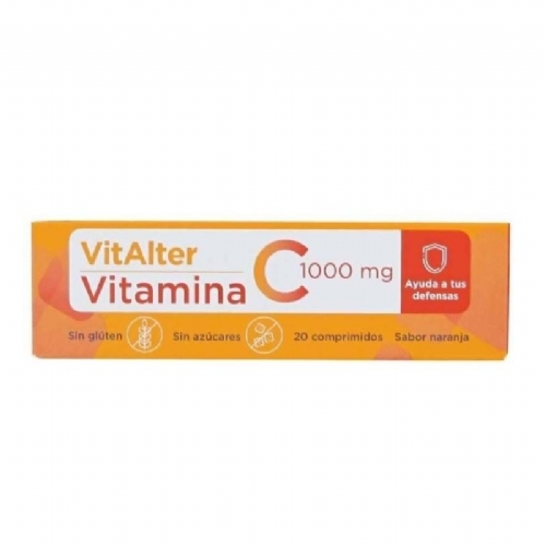 Vitalter vitamina c  20 comprimidos sabor naranja