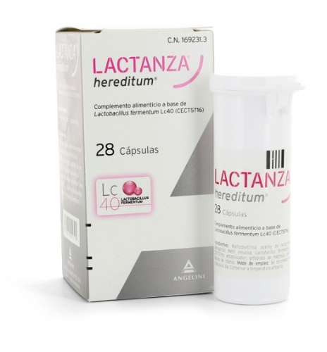 Lactanza hereditum 28 cápsulas