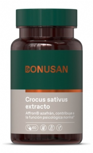 Bonusan Crocus sativus extracto 60 cápsulas