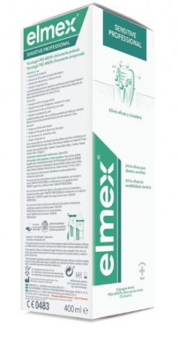 Elmex Sensitive Profesional Enjuague 400 ml 