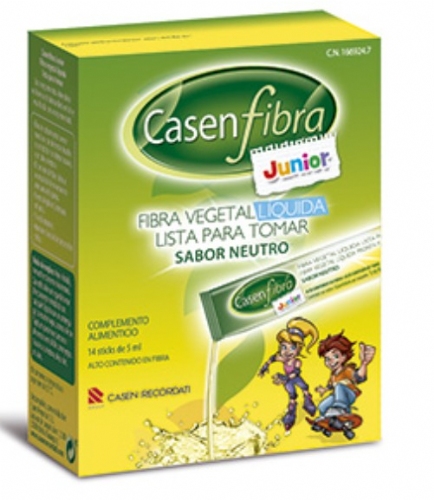 Casenfibra junior fibra vegetal liquida 14 sobres 5 ml - fibra vegetal liquida
