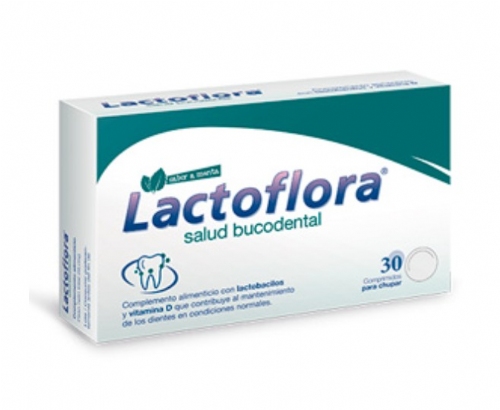 Lactoflora Salud bucodental 30 comprimidos para chupar 