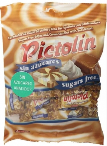 Pictolin Caramelos Dulce de leche sin azúcar 65g