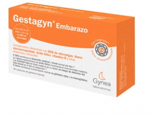 Gestagyn embarazo 30 cápsulas