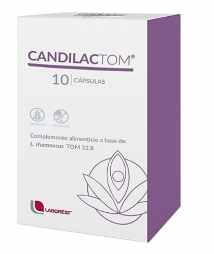 Candilactom 10 cápsulas