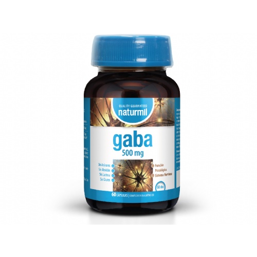 Naturmil gaba 500mg 60 capsulas
