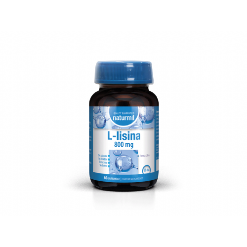 Naturmil l- lisina 800mg 60 comprimidos