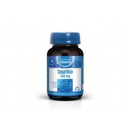 Naturmil taurina 500mg 45 capsulas