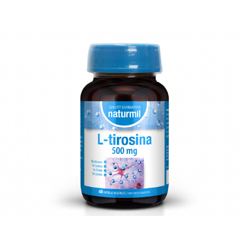Naturmil l- tirosina 500 mg 60 capsulas