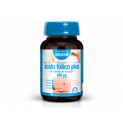 Naturmil acido folico plus con vit b 90 comp