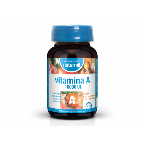 Naturmil vitamina a 10000ui 60 comprimidos