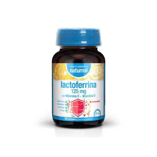 Naturmil lactoferrina 125 mg 30 comprimidos