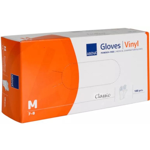 Guante vinilo talla m