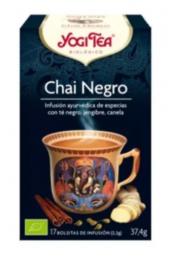YogiTea Chai Negro 17 bolsitas
