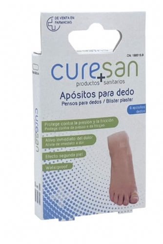 Curesan Apósito para dedo 6 ud