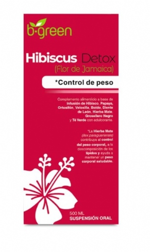 B.Green Flor de Hibiscus Detox Suspensión oral 500 ml