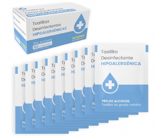 Glucody Toallitas desinfectantes 50 unidades