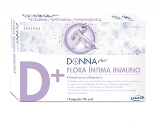 DONNAplus Flora íntima Inmuno 14 cápsulas
